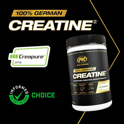 Creapure Creatine - 100% Pure German Creatine Monohydrate Powder - 82 Servings -