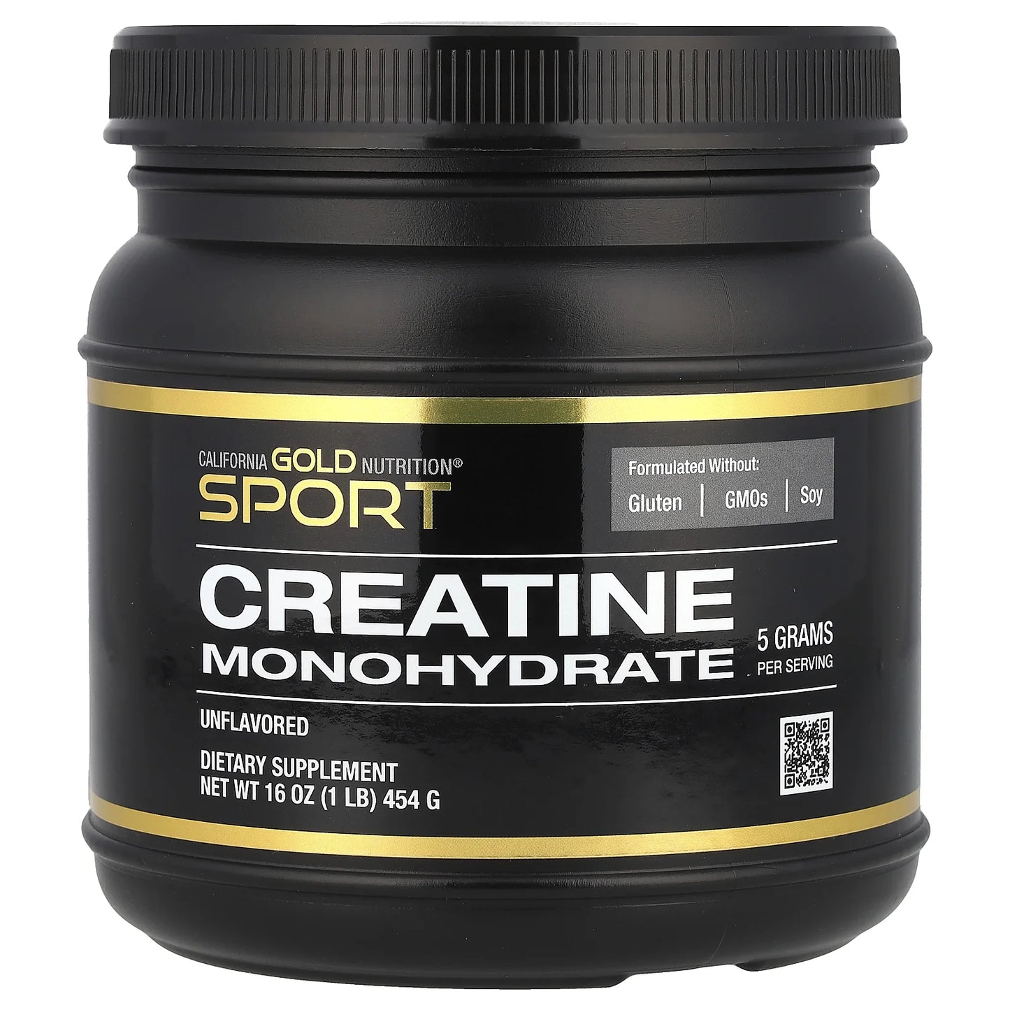Sport, Creatine Monohydrate, Unflavored, 1 Lb (454 G)