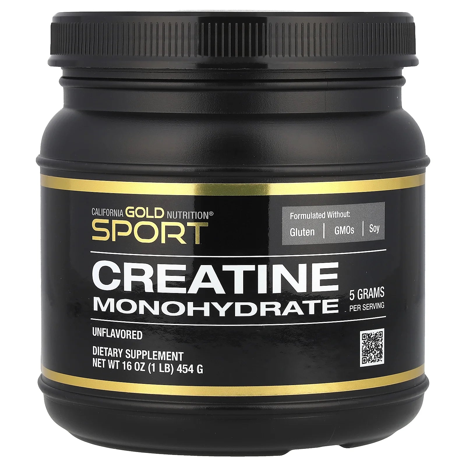 Sport, Creatine Monohydrate, Unflavored, 1 Lb (454 G)