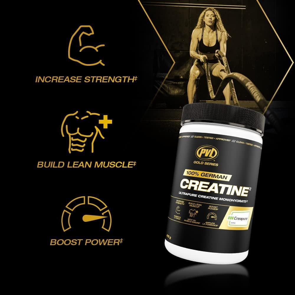 Creapure Creatine - 100% Pure German Creatine Monohydrate Powder - 82 Servings -