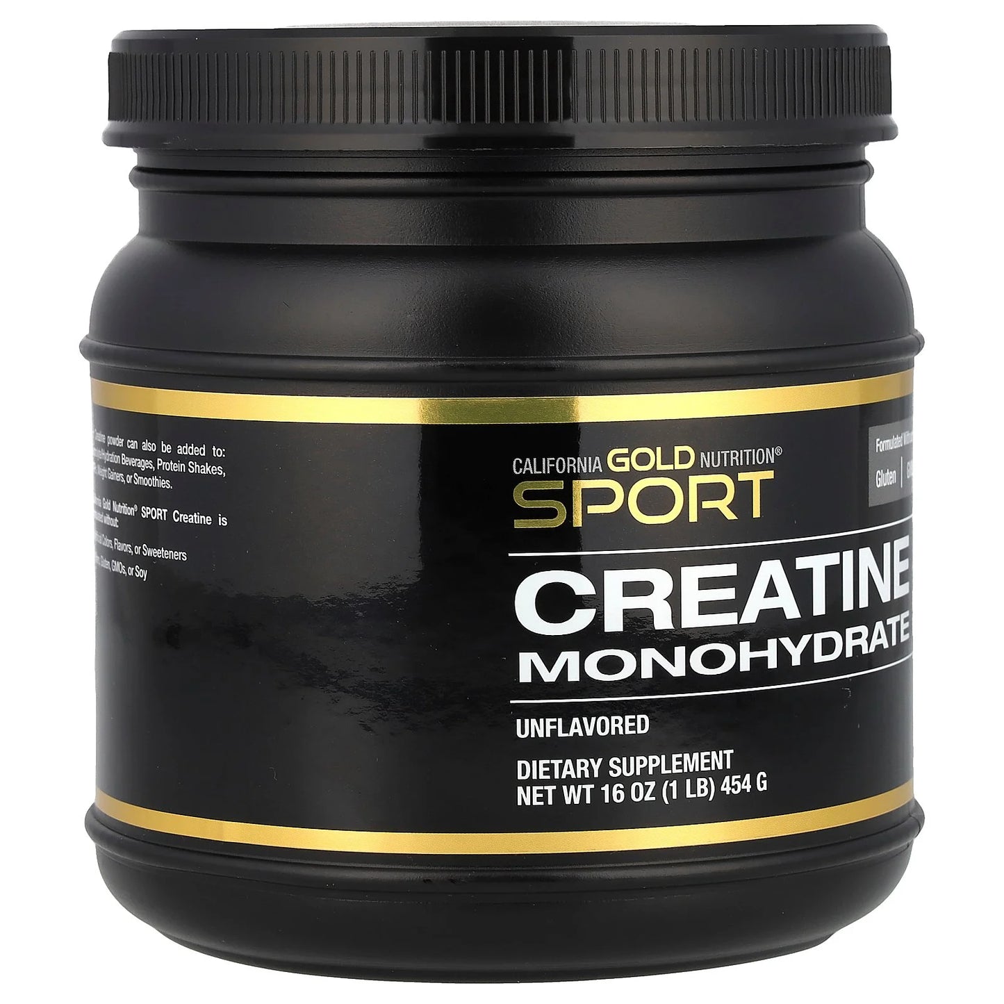 Sport, Creatine Monohydrate, Unflavored, 1 Lb (454 G)
