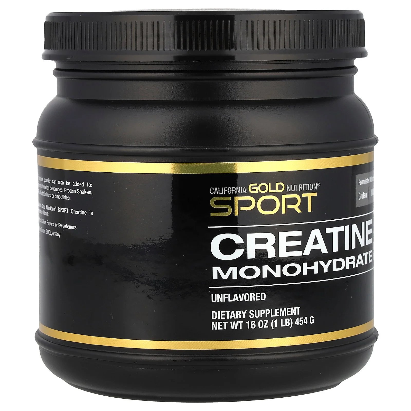 Sport, Creatine Monohydrate, Unflavored, 1 Lb (454 G)